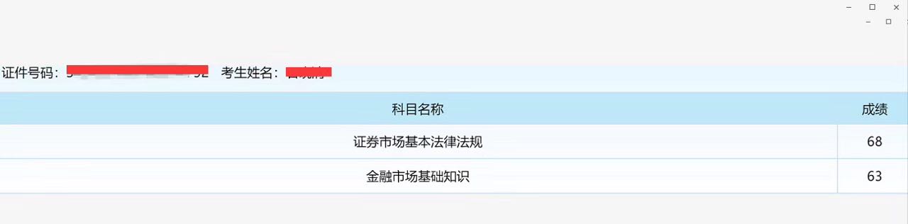 证券从业资格成绩合格(证券从业资格成绩合格如何写简历呢)